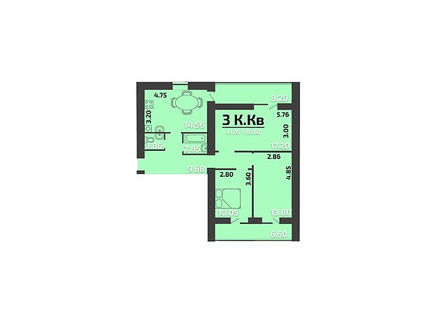 Продажа трехкомнатной квартиры в Николаеве, на ул. Озерная 47А, район Заводской фото 1 Продажа трехкомнатной квартиры в Николаеве, на ул. Озерная 47А, район Заводской фото 1