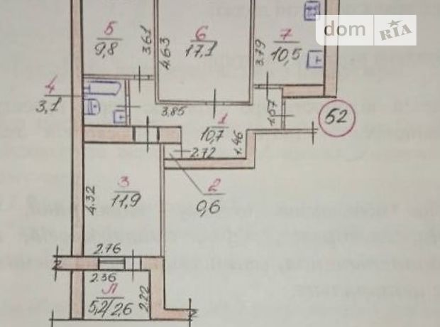 Продажа квартиры, 3 ком., Николаев, р‑н. Заводской, Рабочая улица, дом 11 Продажа квартиры, 3 ком., Николаев, р‑н. Заводской, Рабочая улица, дом 11