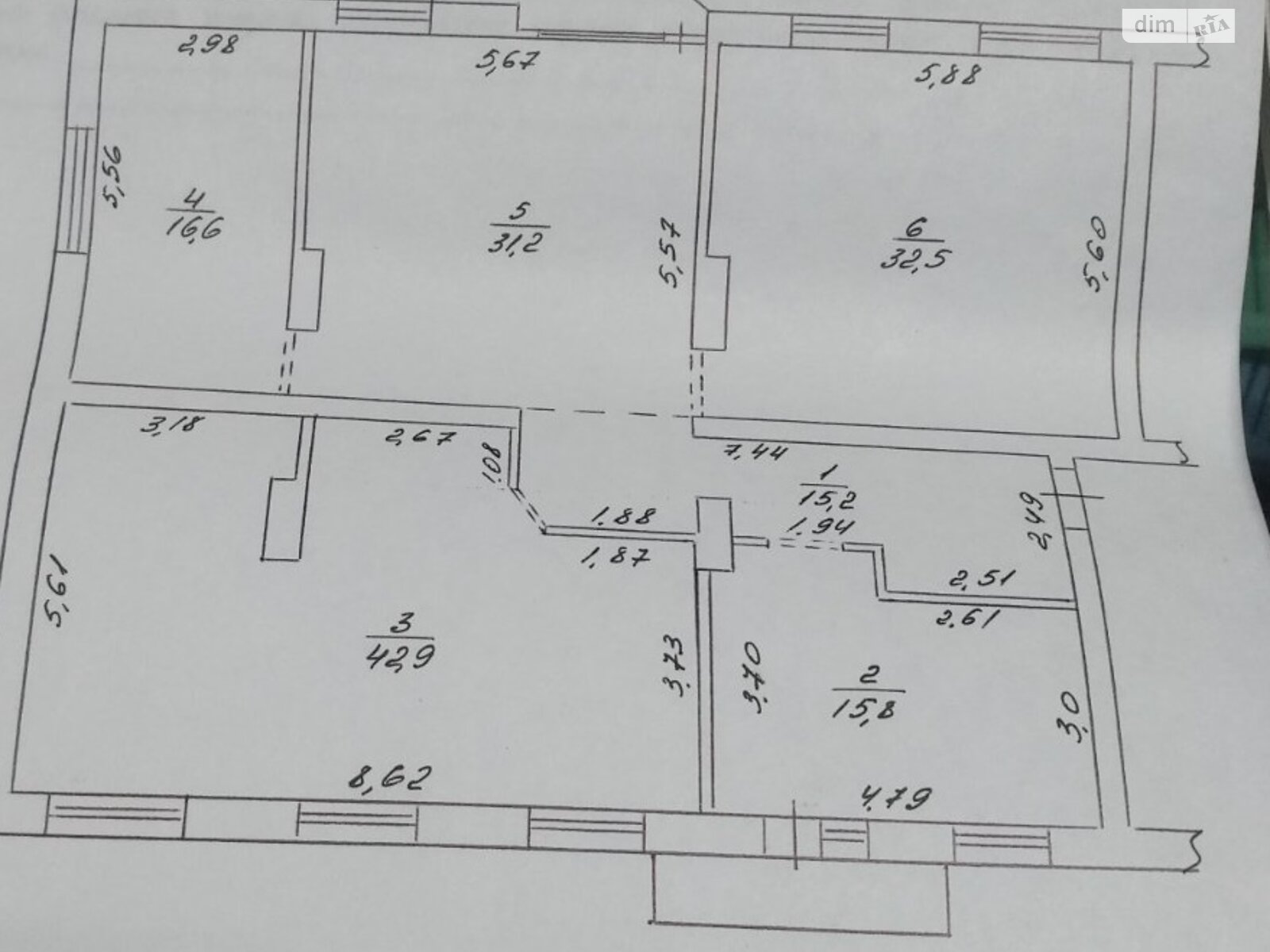 Продажа трехкомнатной квартиры в Никополе, на ул. Героев Чернобыля 17, фото 1