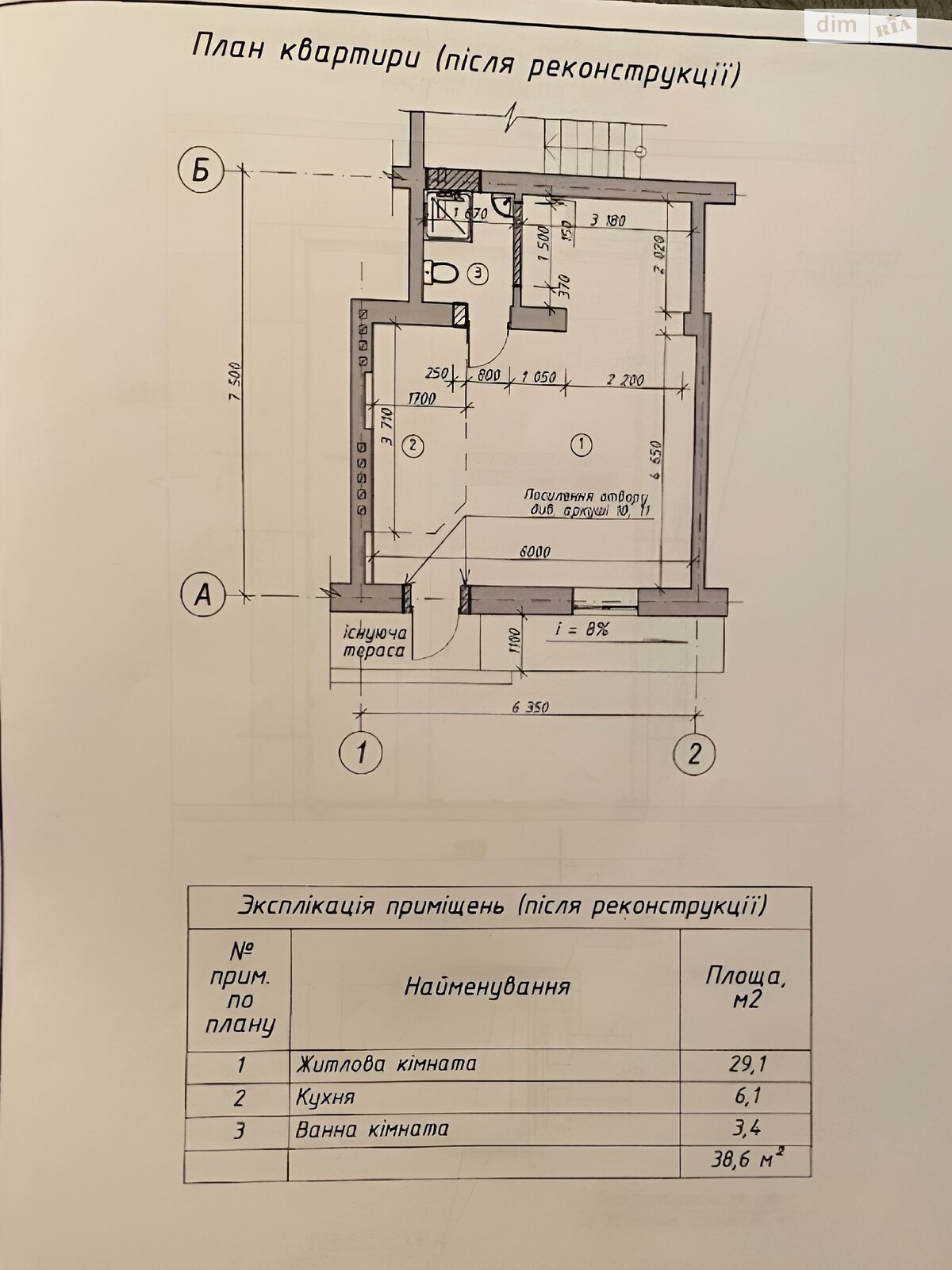 Продажа однокомнатной квартиры в Никополе, на просп. Трубников 71, район Никополь фото 1