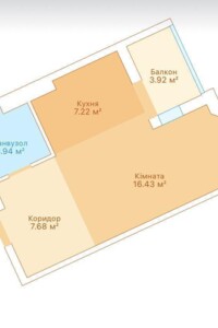 Продаж однокімнатної квартири в Новосілках, на вул. Приміська, фото 2