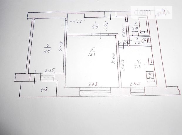 Продаж двокімнатної квартири в Нововолинську, на 5 мк. район кафе Куба, район Нововолинськ фото 1