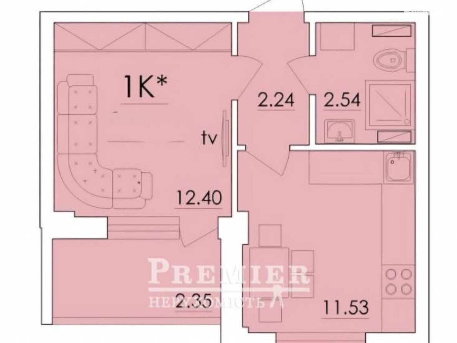 Продажа однокомнатной квартиры в Одессе, на ул. Академика Сахарова 9, фото 1