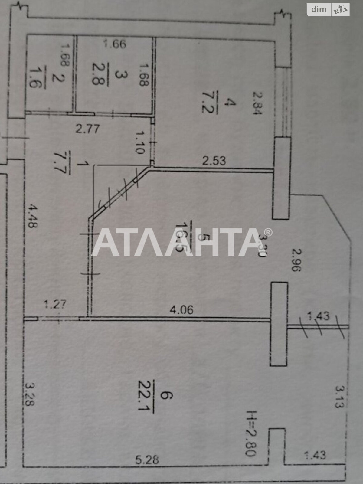 Продаж двокімнатної квартири в Одесі, на вул. Академіка Сахарова 5, фото 1