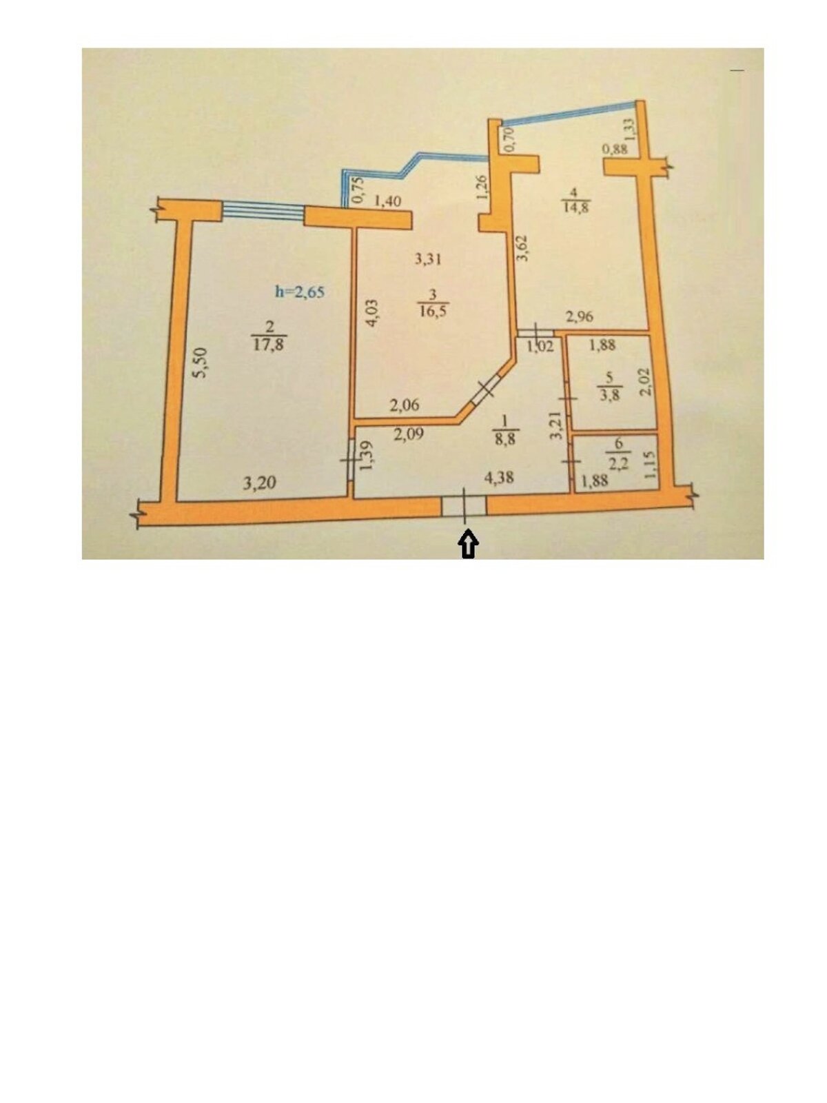 Продажа двухкомнатной квартиры в Одессе, на ул. Академика Сахарова 5, фото 1 Продажа двухкомнатной квартиры в Одессе, на ул. Академика Сахарова 5, фото 1