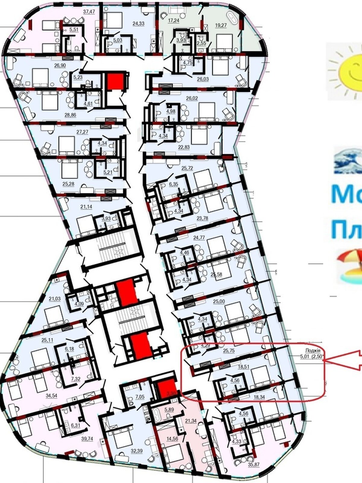 Продаж однокімнатної квартири в Одесі, на алея Аркадійська 1А, район Аркадія фото 1 Продаж однокімнатної квартири в Одесі, на алея Аркадійська 1А, район Аркадія фото 1