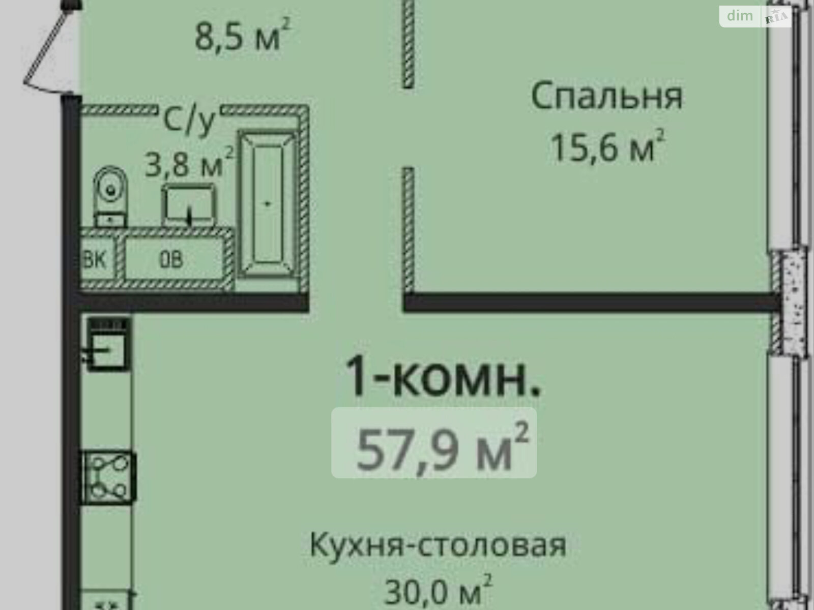 Продаж однокімнатної квартири в Одесі, на плато Аркадійське 4 корпус 2, район Аркадія фото 1 Продаж однокімнатної квартири в Одесі, на плато Аркадійське 4 корпус 2, район Аркадія фото 1