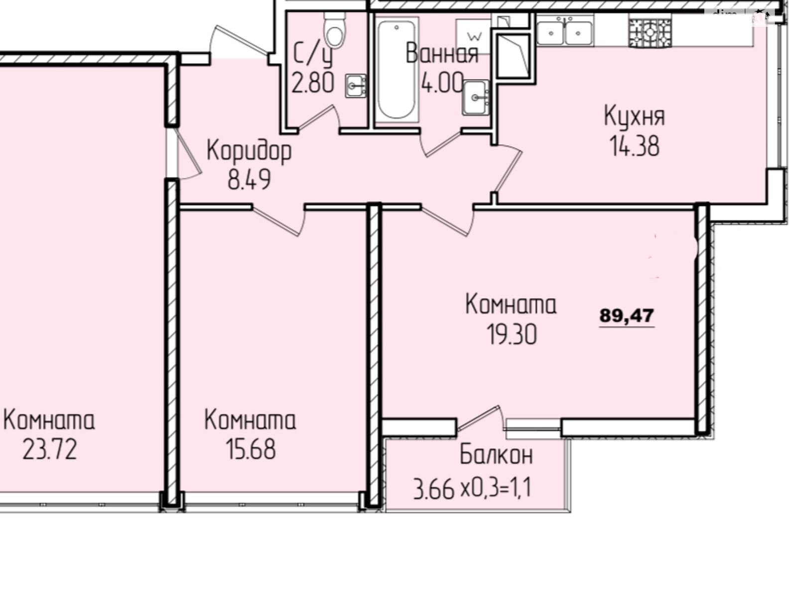 Продажа трехкомнатной квартиры в Одессе, на ул. Генуэзская 3Г, район Аркадия фото 1