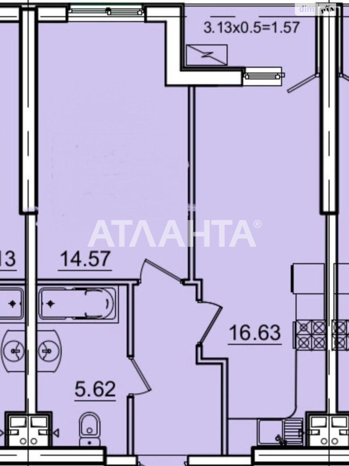 Продаж однокімнатної квартири в Одесі, на вул. Генуезька 1/1, район Аркадія фото 1
