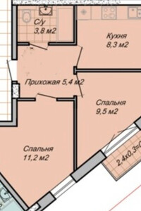 Продажа двухкомнатной квартиры в Одессе, на ул. Каманина, район Аркадия фото 2