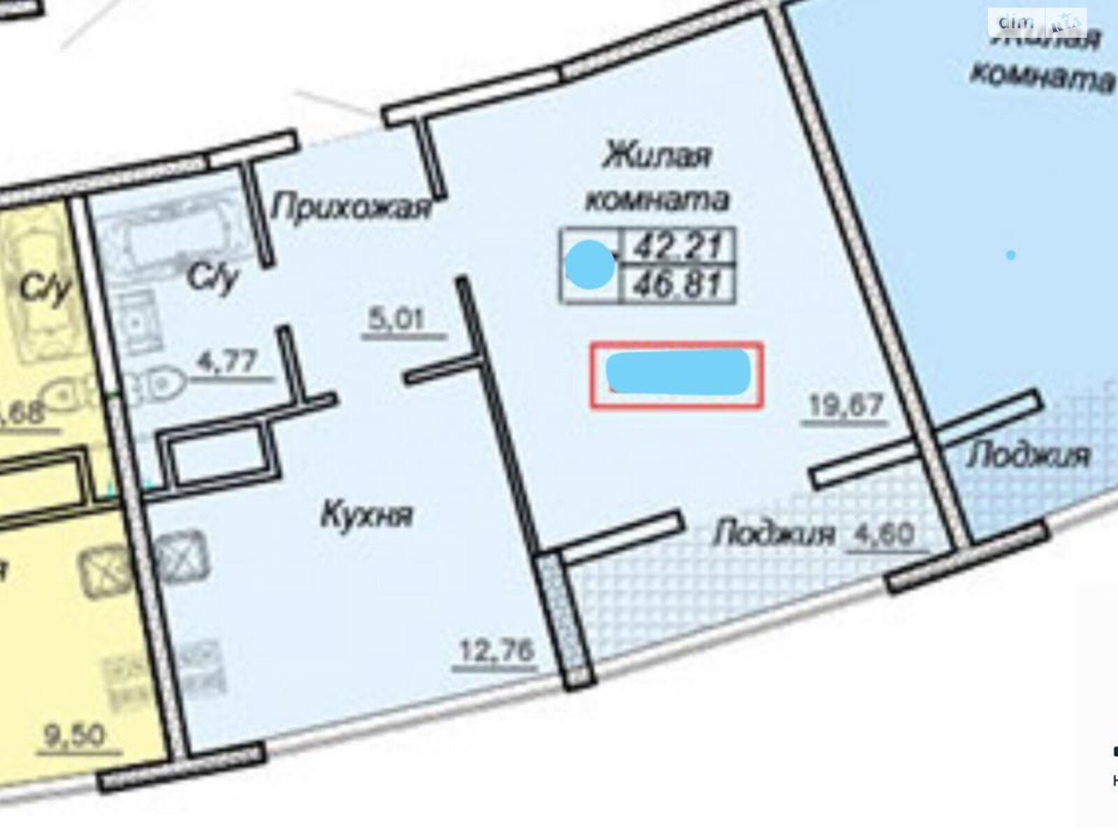 Продаж однокімнатної квартири в Одесі, на вул. Каманіна 16А/1, район Аркадія фото 1