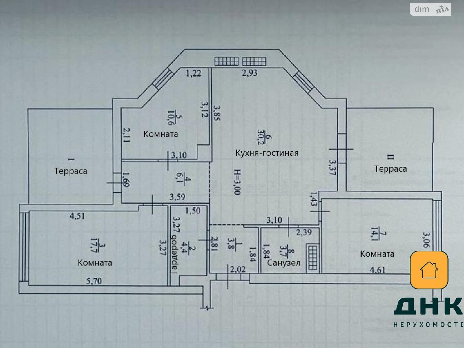 Продаж двокімнатної квартири в Одесі, на пров. Курортний 1Б, район Приморський фото 1