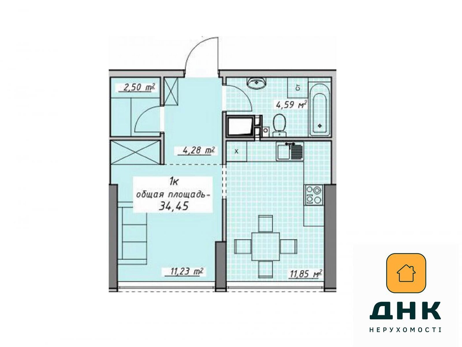 Продажа однокомнатной квартиры в Одессе, на пер. Курортный 2, район Аркадия фото 1