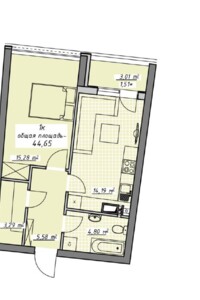 Продажа однокомнатной квартиры в Одессе, на пер. Курортный 2, район Аркадия фото 2