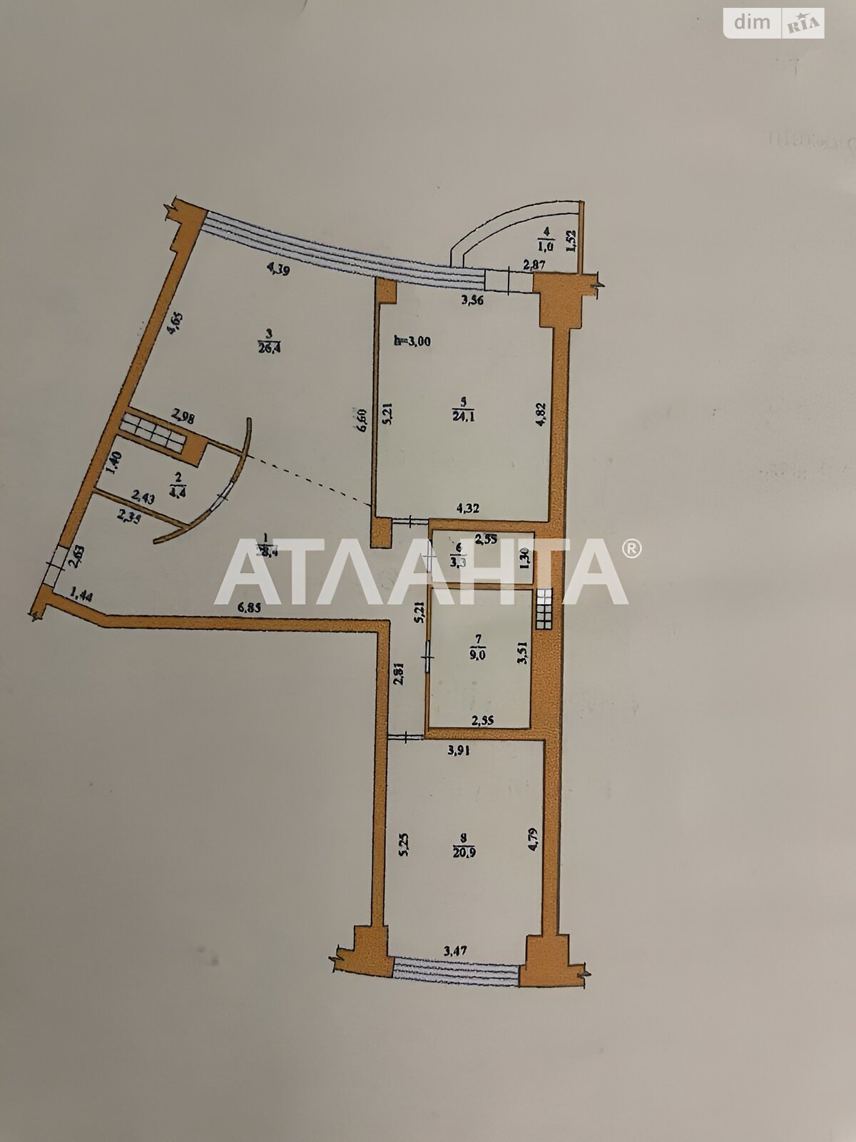 Продаж трикімнатної квартири в Одесі, на вул. Літературна 1А, район Аркадія фото 2 Продаж трикімнатної квартири в Одесі, на вул. Літературна 1А, район Аркадія фото 2