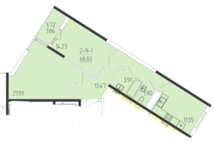 Продажа двухкомнатной квартиры в Одессе, на ул. Краснова 3 корпус 65, район Ближние Мельницы фото 2