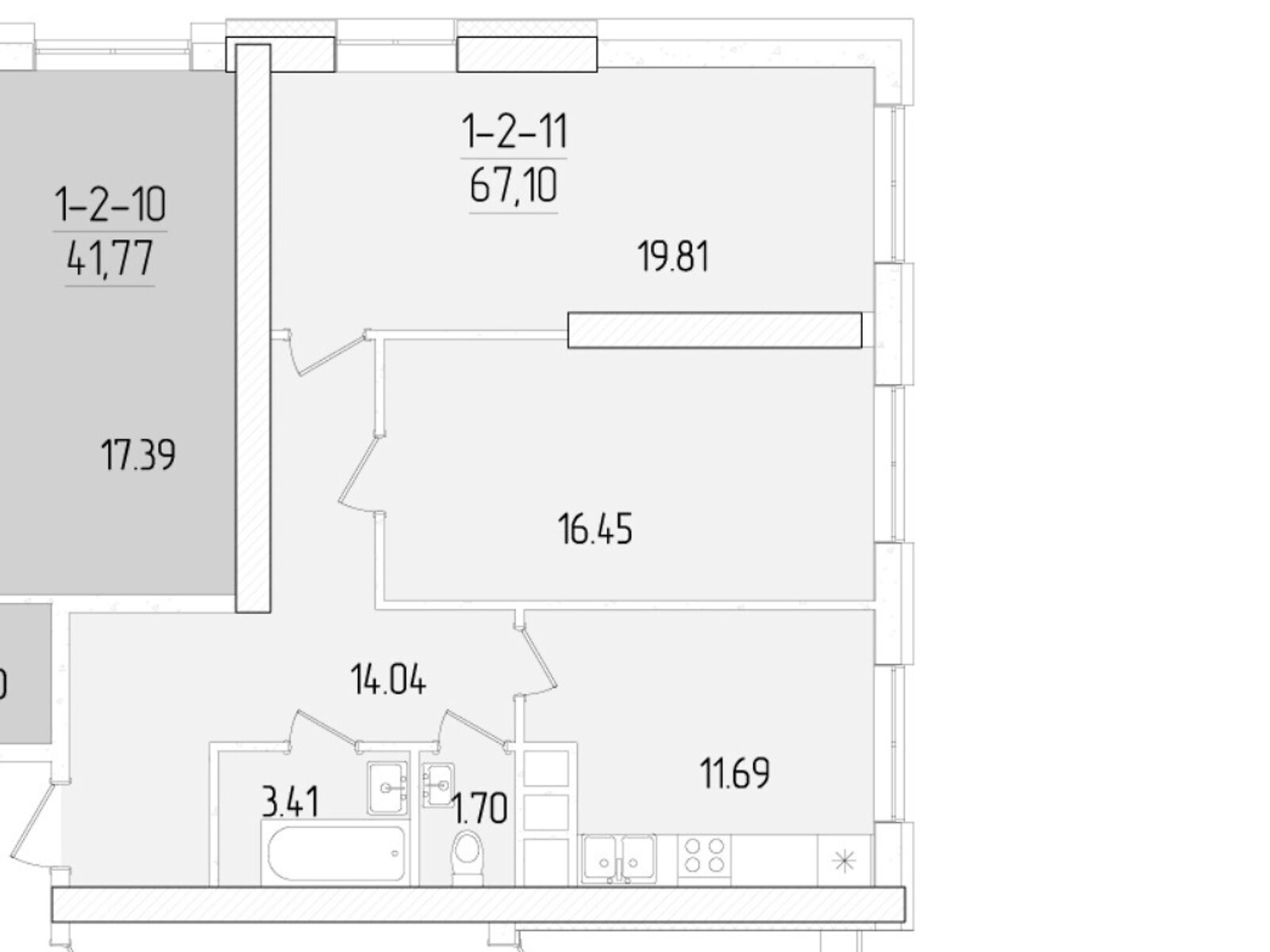 Продаж двокімнатної квартири в Одесі, на вул. Краснова 3 корпус 61, кв. 263, район Ближні Млини фото 1 Продаж двокімнатної квартири в Одесі, на вул. Краснова 3 корпус 61, кв. 263, район Ближні Млини фото 1