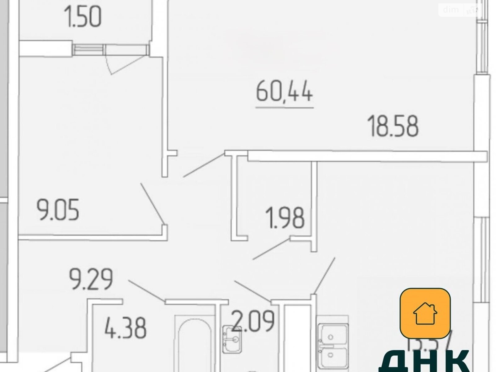 Продаж двокімнатної квартири в Одесі, на вул. Краснова 3 корпус 65, район Ближні Млини фото 1 Продаж двокімнатної квартири в Одесі, на вул. Краснова 3 корпус 65, район Ближні Млини фото 1