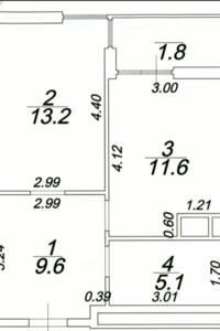 Продажа однокомнатной квартиры в Одессе, на ул. Краснова 3 корпус 60, район Ближние Мельницы фото 2