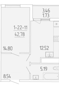 Продажа однокомнатной квартиры в Одессе, на ул. Краснова 3 корпус 65, кв. 396, район Ближние Мельницы фото 2