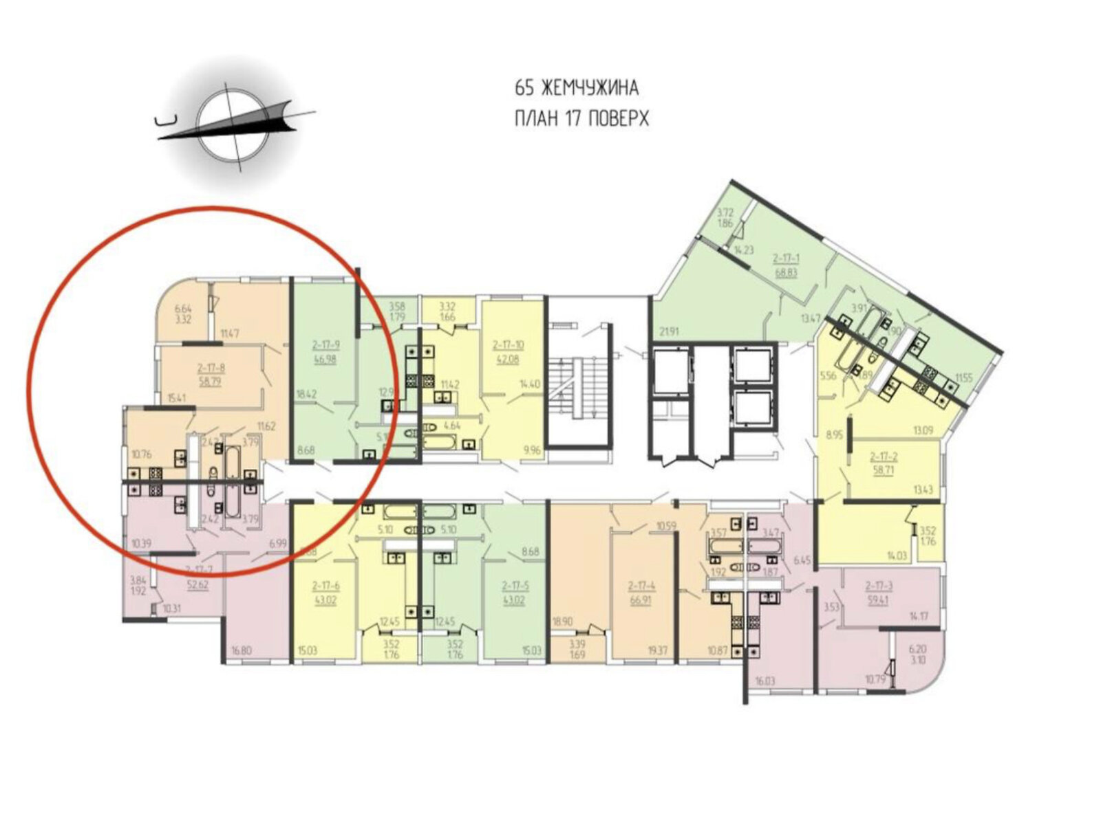 Продажа двухкомнатной квартиры в Одессе, на ул. Краснова 3/65, район Ближние Мельницы фото 1