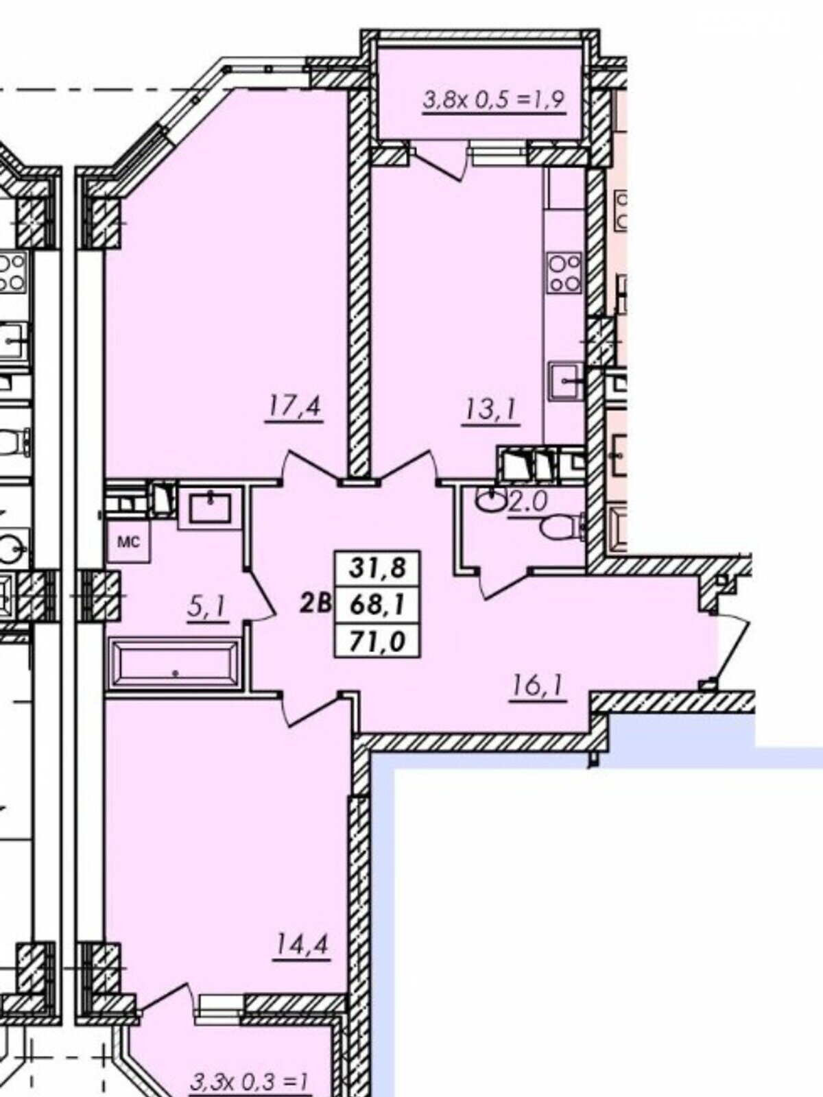 Продажа двухкомнатной квартиры в Одессе, на дор. Овидиопольская, район Дзержинского фото 1