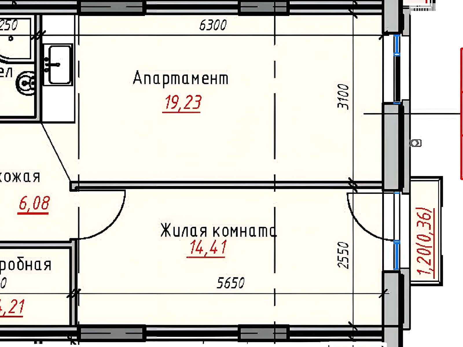 Продаж однокімнатної квартири в Одесі, на вул. Дачна 28Д, район Великий Фонтан фото 1 Продаж однокімнатної квартири в Одесі, на вул. Дачна 28Д, район Великий Фонтан фото 1