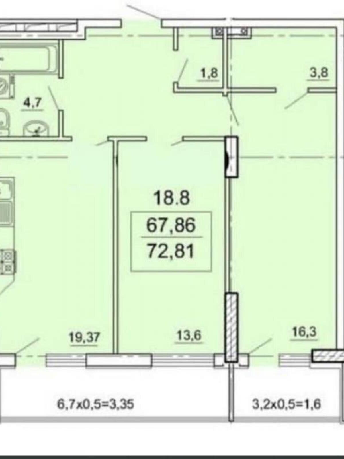 Продаж двокімнатної квартири в Одесі, на вул. Педагогічна 23, район Середній Фонтан фото 1 Продаж двокімнатної квартири в Одесі, на вул. Педагогічна 23, район Середній Фонтан фото 1