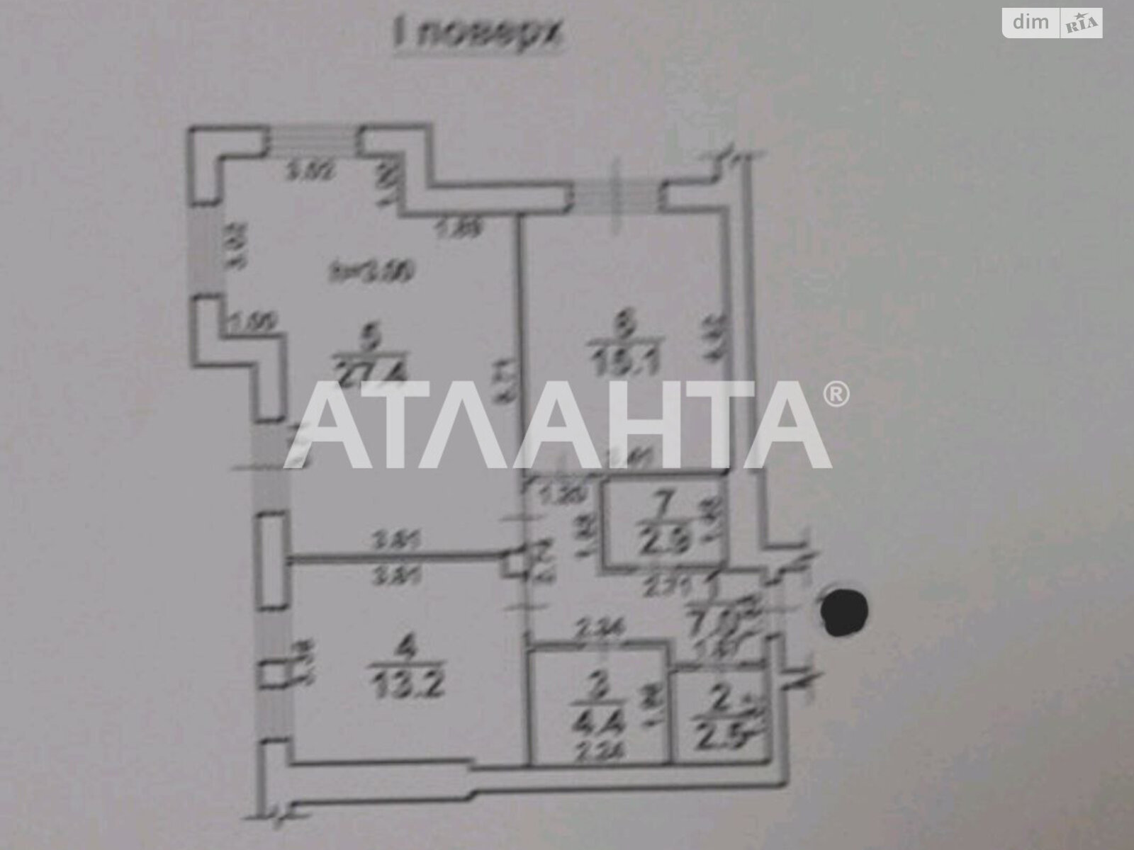 Продажа двухкомнатной квартиры в Одессе, на пер. Майский, район Большой Фонтан фото 1