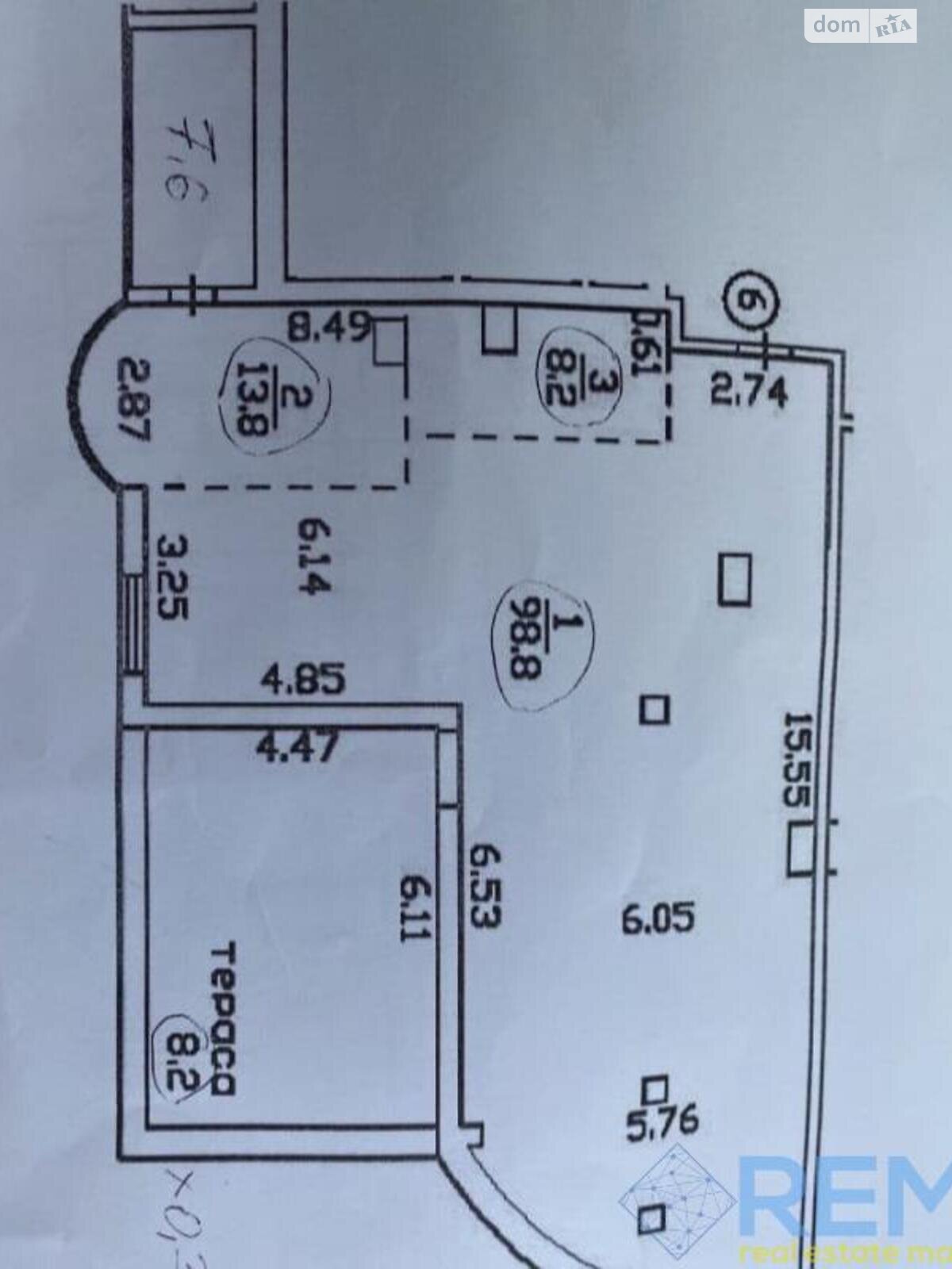 Продаж трикімнатної квартири в Одесі, на дор. Фонтанська 122/1А, район Великий Фонтан фото 1