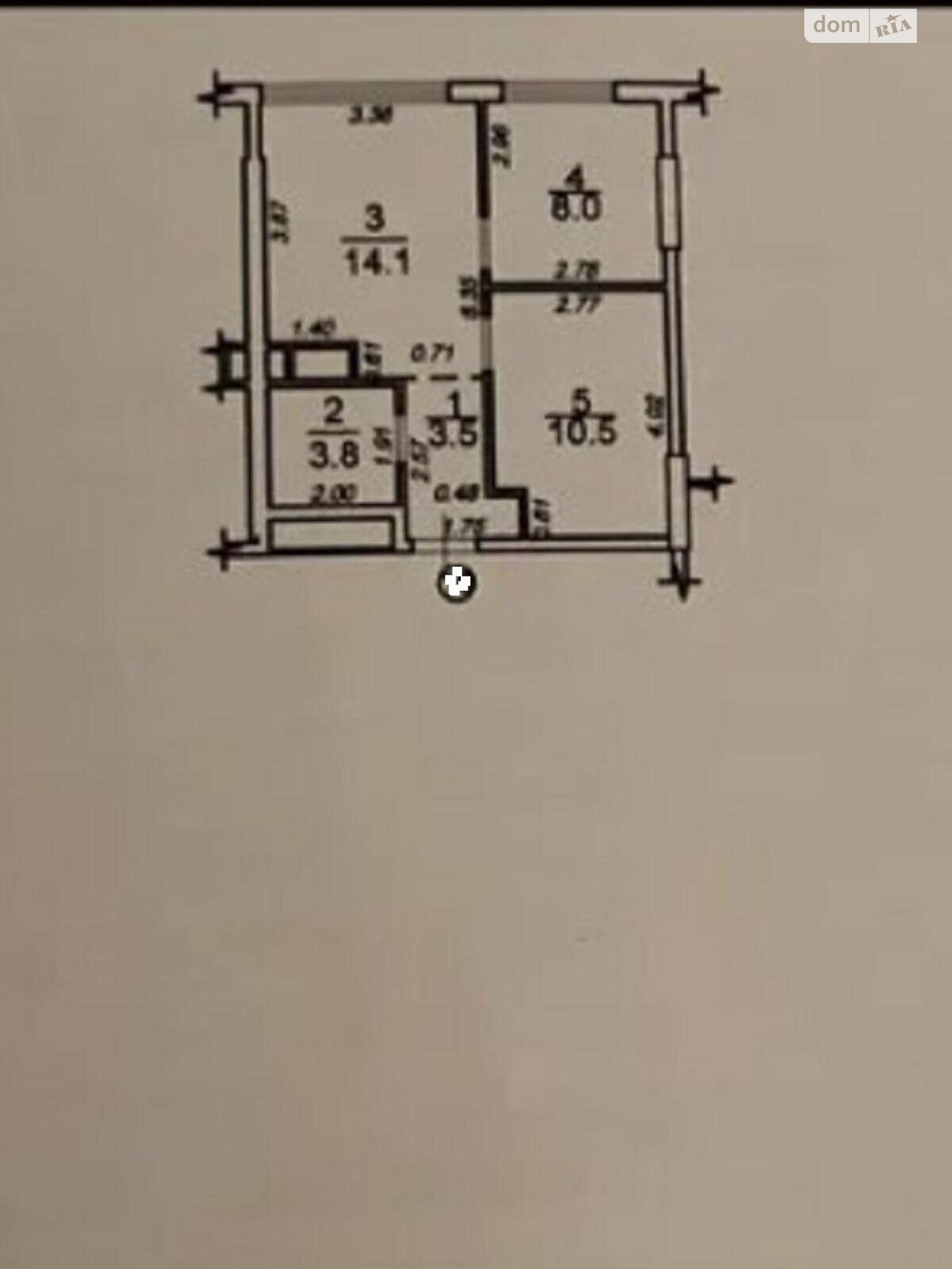 Продажа двухкомнатной квартиры в Одессе, на дор. Фонтанская 58, район Большой Фонтан фото 1