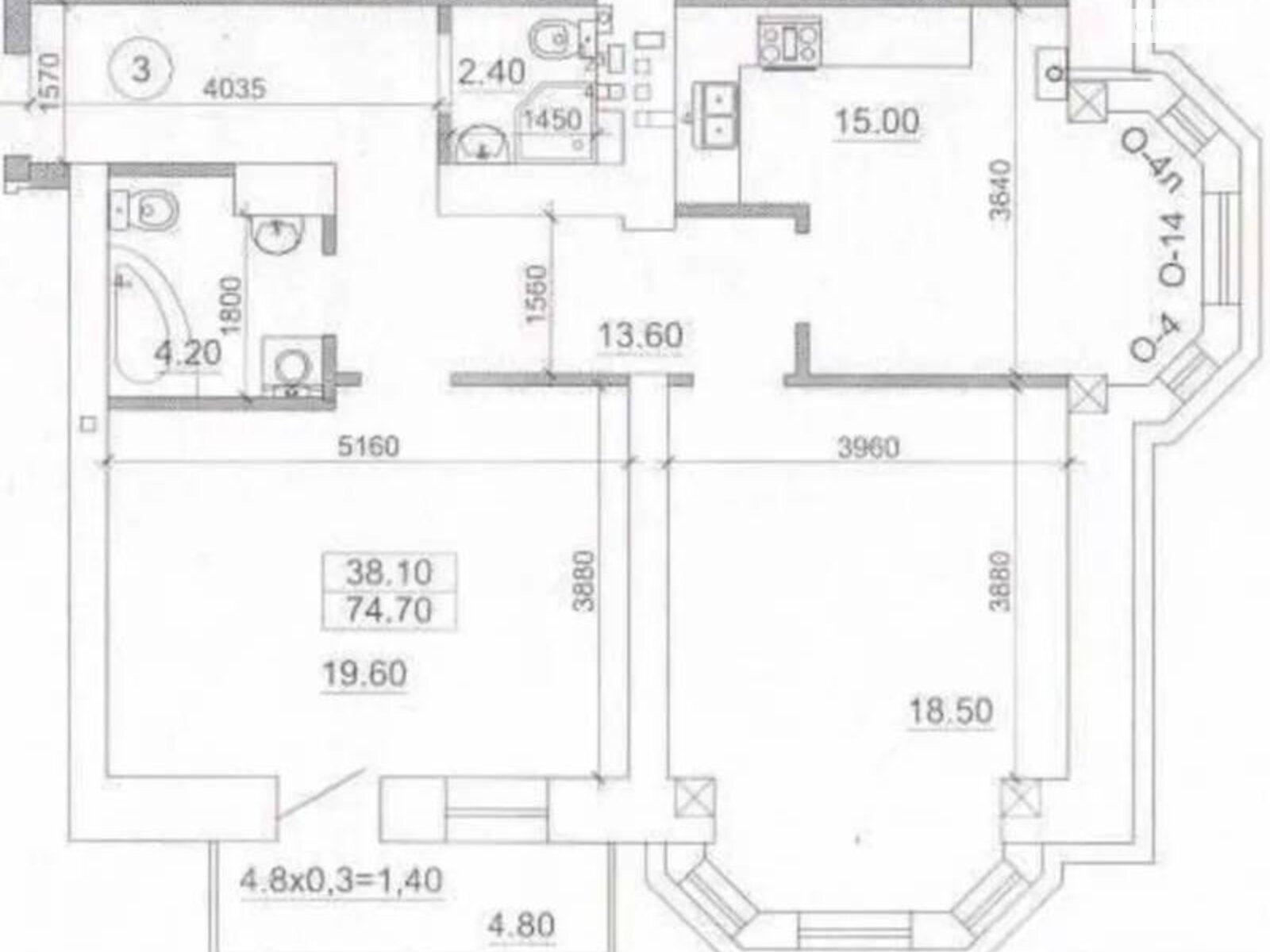 Продажа двухкомнатной квартиры в Одессе, на ул. Бориса Литвака 9, фото 1