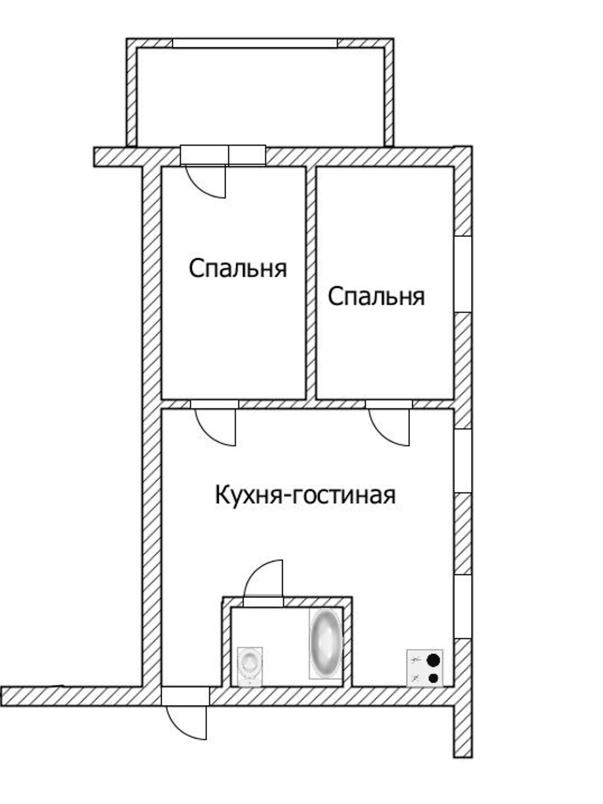 Продаж трикімнатної квартири в Одесі, на вул. Олексія Вадатурського, район Черемушки фото 1