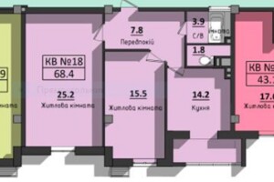 Продажа двухкомнатной квартиры в Одессе, на ул. Космонавтов 23К, район Черемушки фото 2