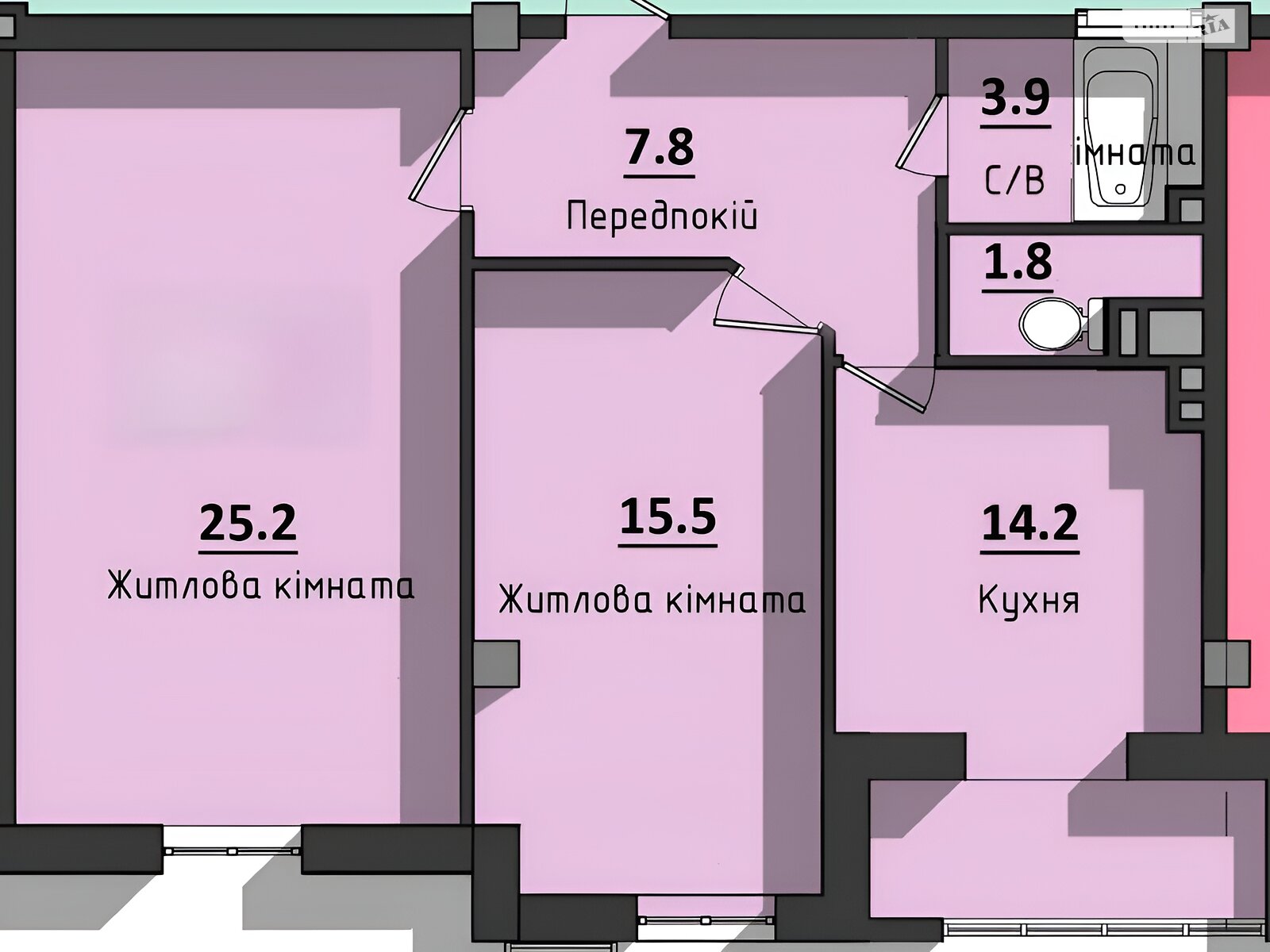 Продажа двухкомнатной квартиры в Одессе, на ул. Космонавтов, район Хаджибейский фото 1 Продажа двухкомнатной квартиры в Одессе, на ул. Космонавтов, район Хаджибейский фото 1