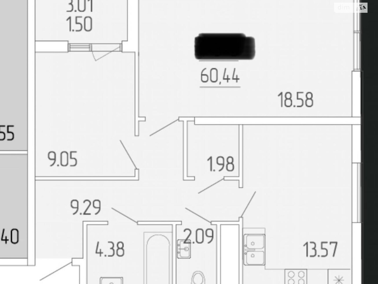 Продажа двухкомнатной квартиры в Одессе, на ул. Краснова, район Черемушки фото 1 Продажа двухкомнатной квартиры в Одессе, на ул. Краснова, район Черемушки фото 1