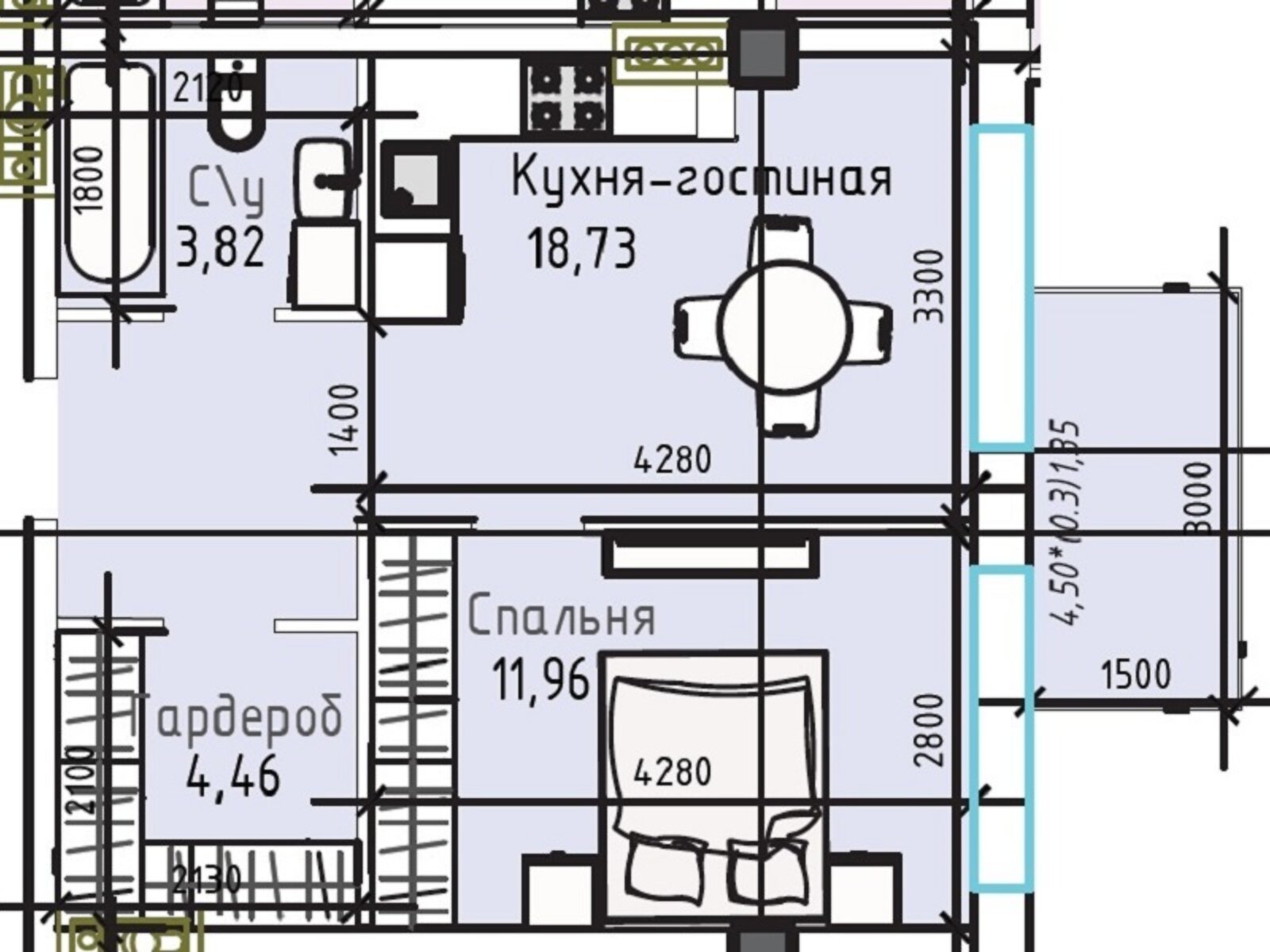 Продажа однокомнатной квартиры в Одессе, на ул. Радостная, район Черемушки фото 1