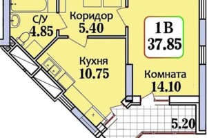 Продажа однокомнатной квартиры в Одессе, на ул. Героев Крут 27А, район Черемушки фото 2