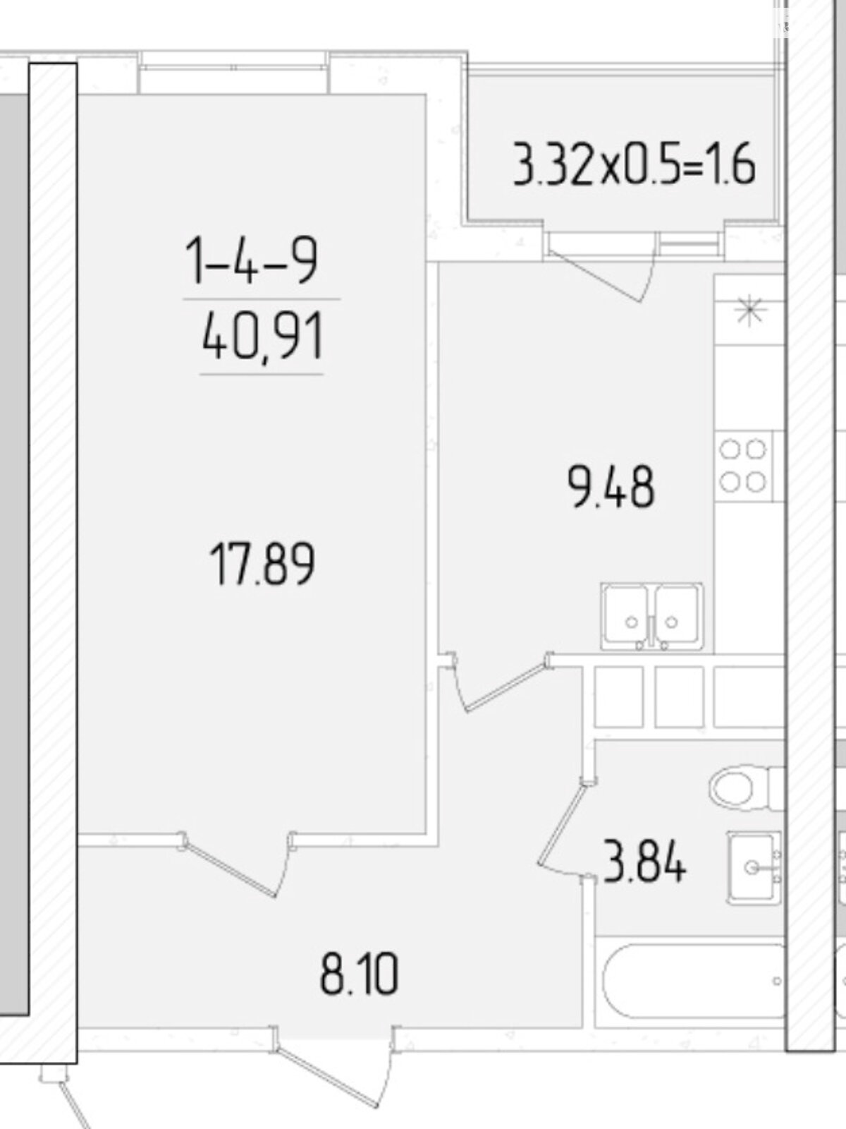 Продажа однокомнатной квартиры в Одессе, на ул. Краснова, район Хаджибейский фото 1