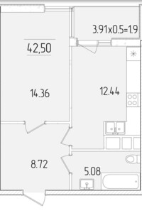 Продажа однокомнатной квартиры в Одессе, на ул. Краснова 3, район Чубаевка фото 2