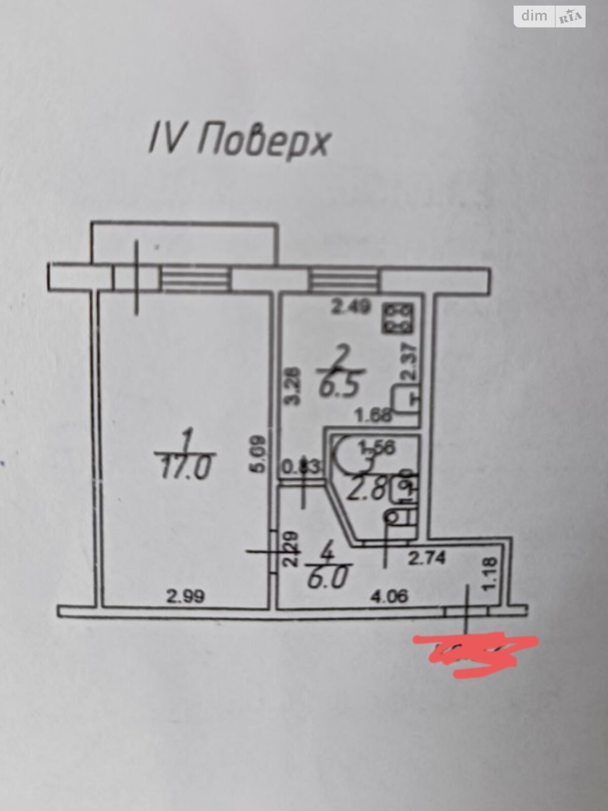 Продаж однокімнатної квартири в Одесі, на вул. Краснова, район Чубаївка фото 1 Продаж однокімнатної квартири в Одесі, на вул. Краснова, район Чубаївка фото 1