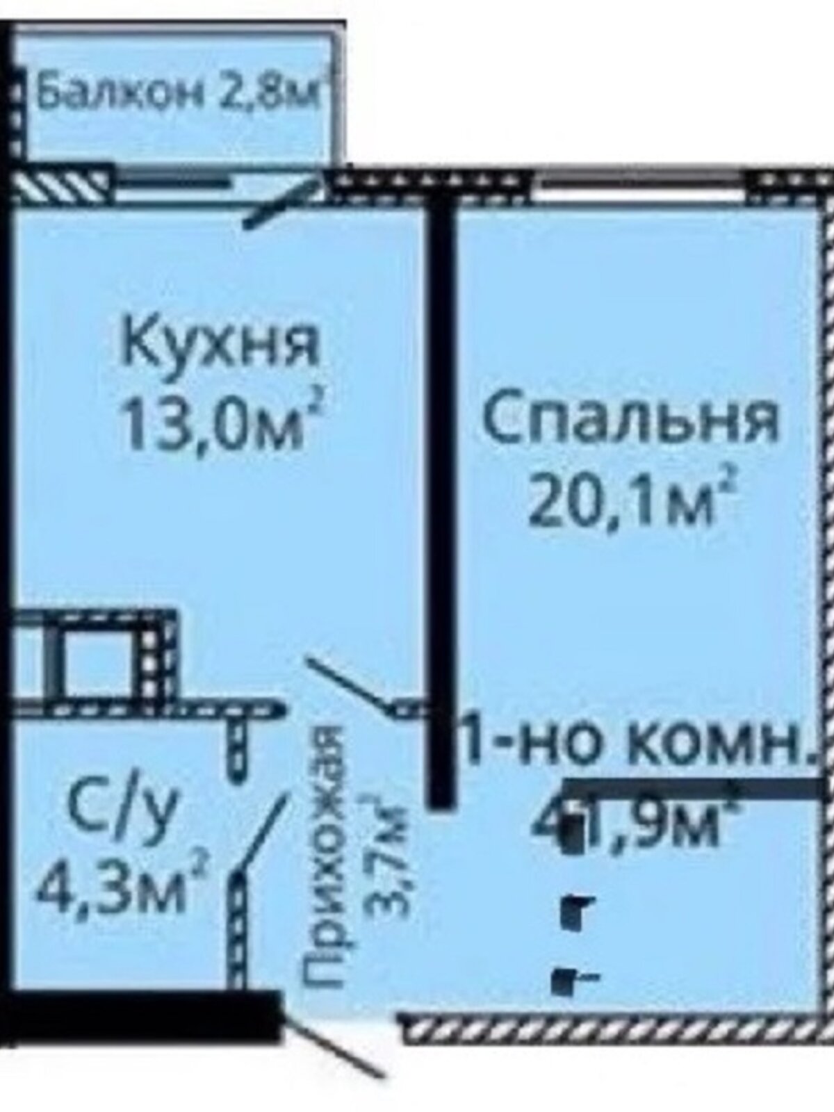 Продаж однокімнатної квартири в Одесі, на вул. Люстдорфська дорога 90А, район Чубаївка фото 1