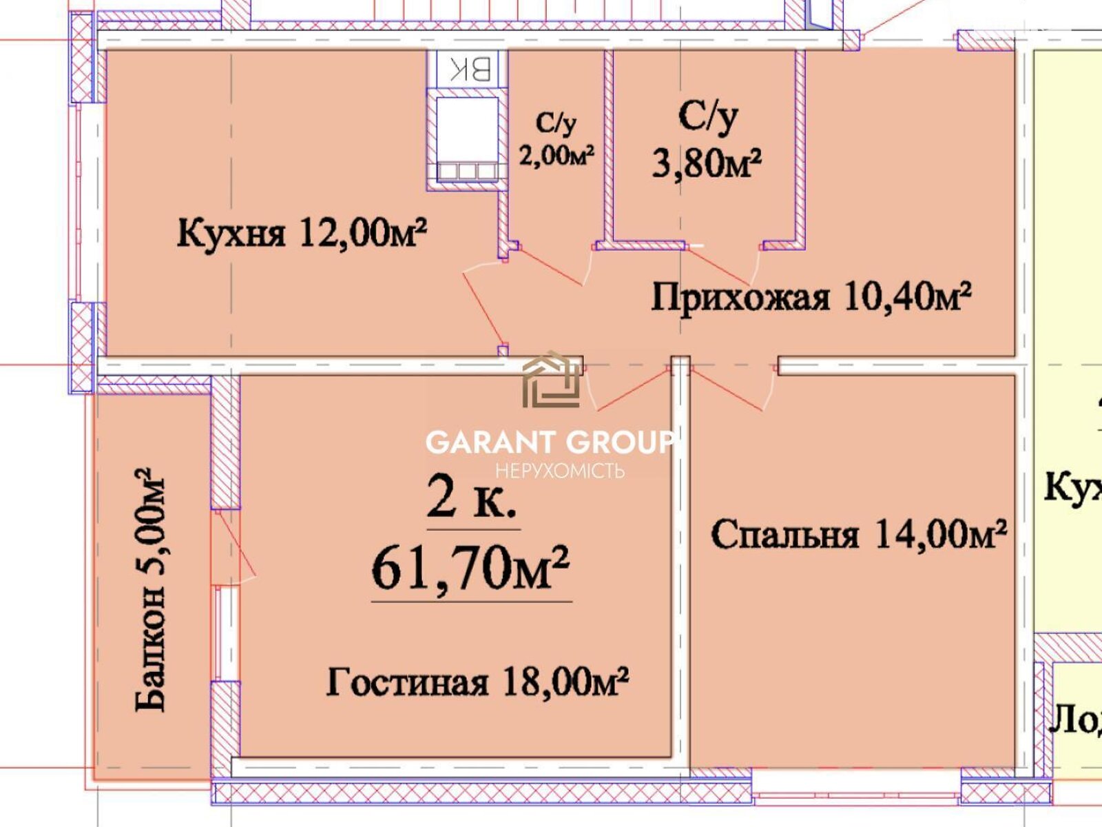 Продаж двокімнатної квартири в Одесі, на вул. Георгія Липського, район Чубаївка фото 1 Продаж двокімнатної квартири в Одесі, на вул. Георгія Липського, район Чубаївка фото 1