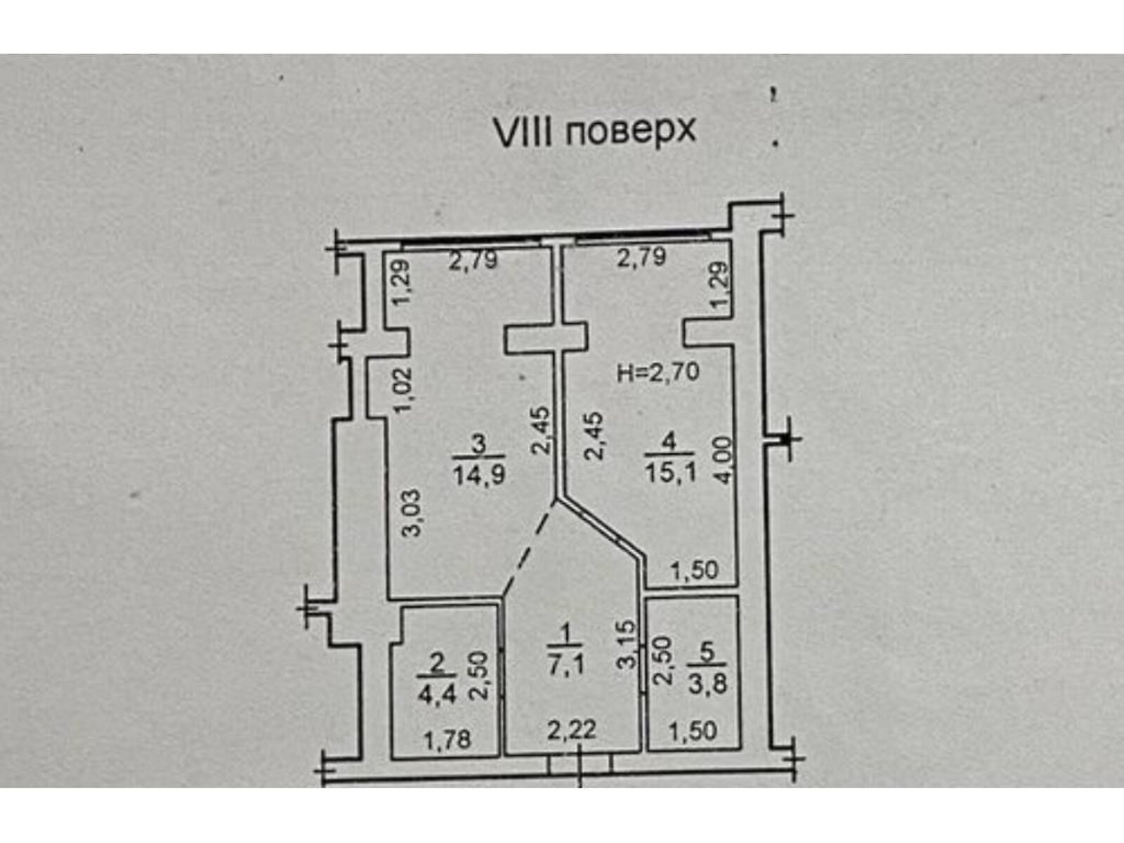 Продаж однокімнатної квартири в Одесі, на вул. Михайла Грушевського, район Хаджибейський фото 1