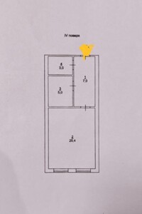 Продаж однокімнатної квартири в Одесі, на вул. Боровського Миколи 1/16 корпус 7, район Хаджибейський фото 2