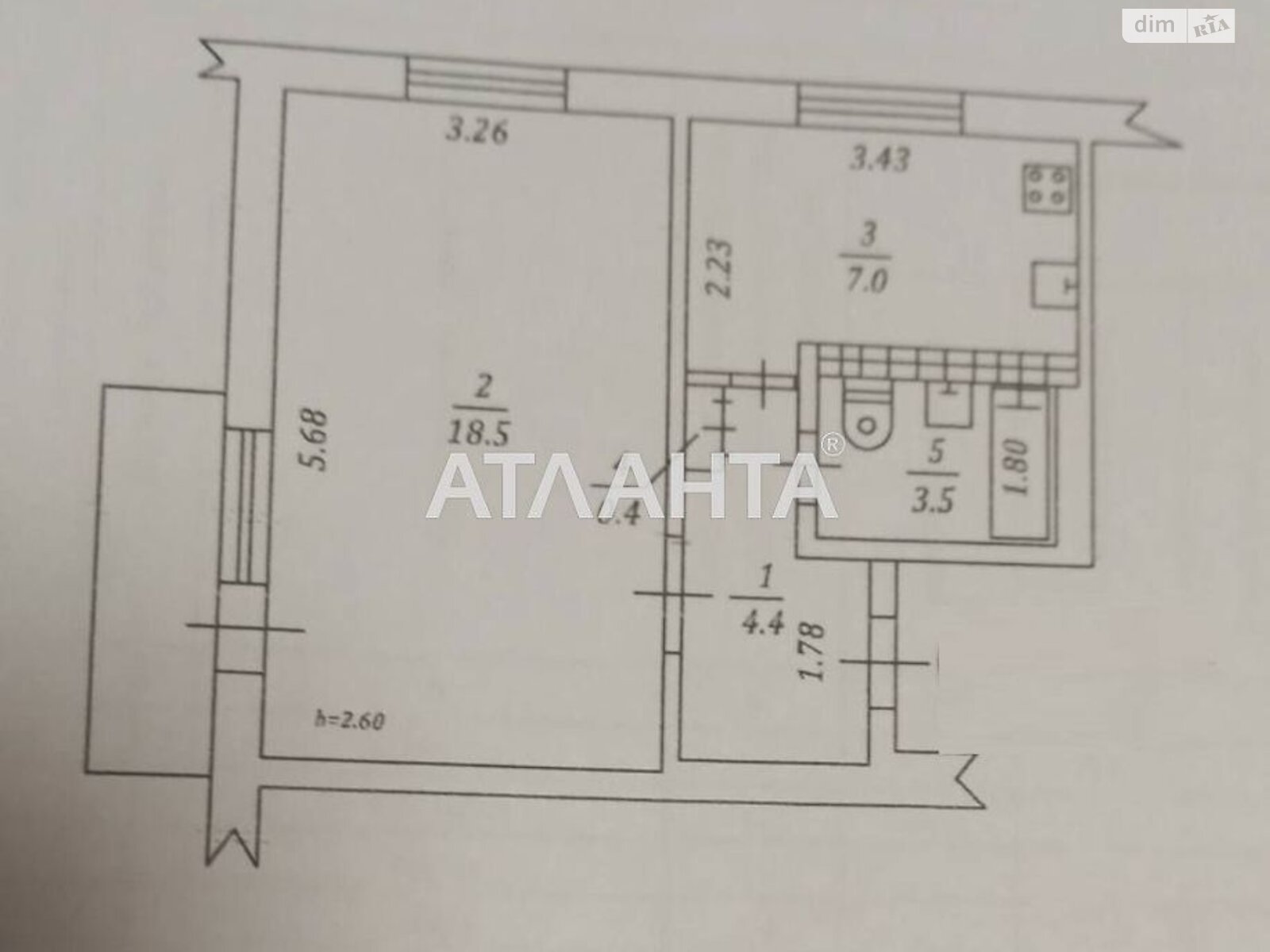 Продажа однокомнатной квартиры в Одессе, на ул. Ивана и Юрия Лип, район Хаджибейский фото 1