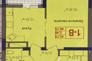 Продаж однокімнатної квартири в Одесі, на вул. Героїв Крут, район Хаджибейський фото 2