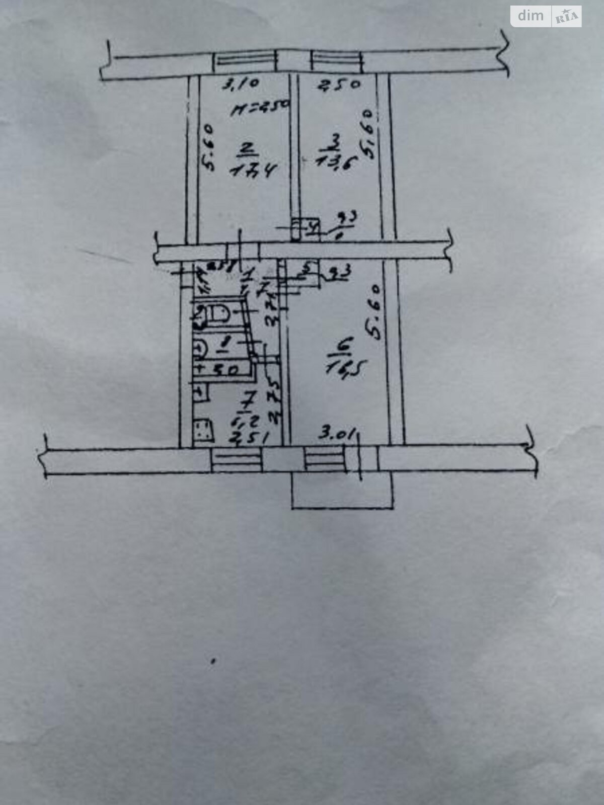 Продаж трикімнатної квартири в Одесі, на вул. Героїв Крут, район Хаджибейський фото 1