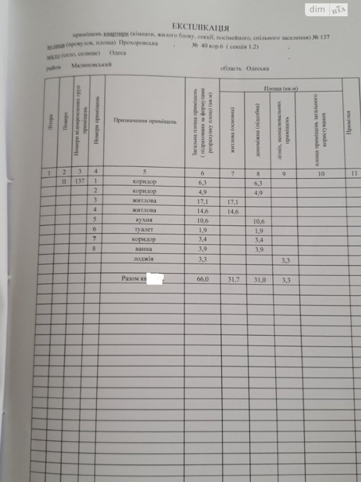 Продажа двухкомнатной квартиры в Одессе, на ул. Прохоровская, район Хаджибейский фото 1