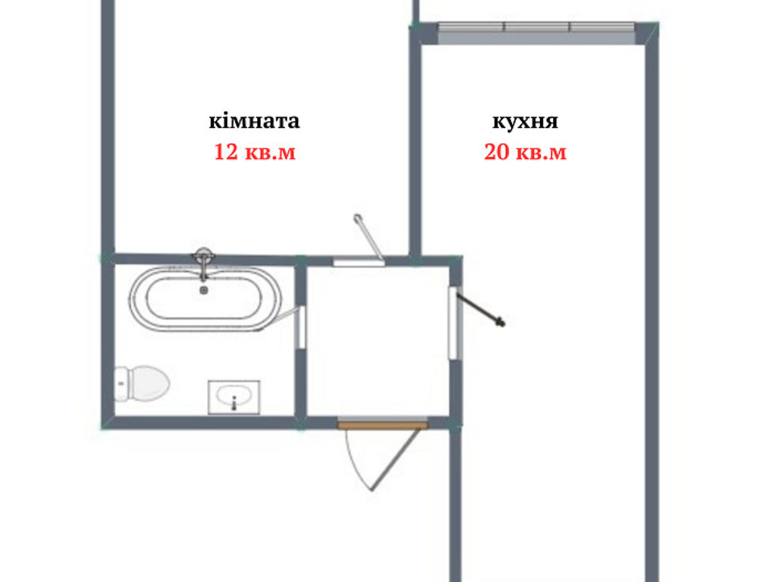 Продажа однокомнатной квартиры в Одессе, на ул. Академика Филатова, район Хаджибейский фото 1